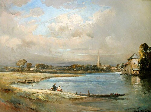 The Calm before a Storm, 1881, John Muirhead
