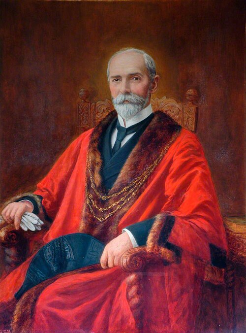Alderman William Bentley, JP, 1910, George Fall