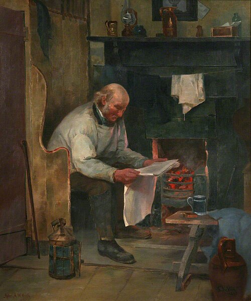 Contentment, 1895, George Ficklin