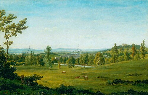 View towards the Clyde, 1850, George Frederick Buchanan