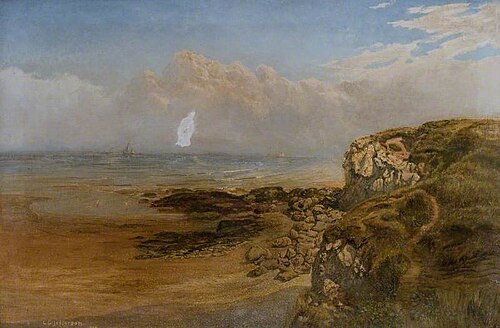 Trow Rocks, South Shields, 1888, Charles George Jefferson