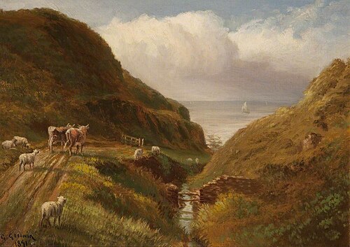 A Glen near Peel, 1891, George Goodwin