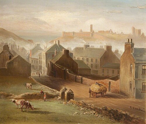 Derby Road, Peel, 1891, George Goodwin