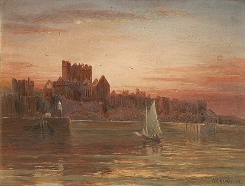 Peel Castle, 1891, George Goodwin