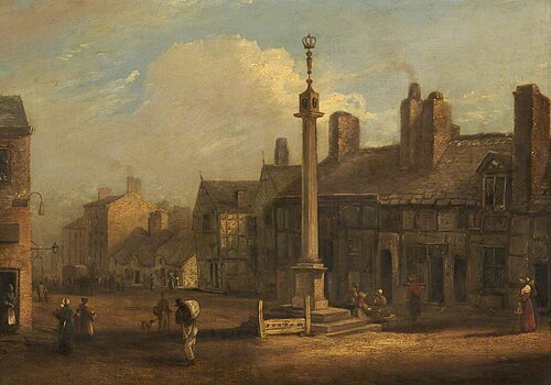 Salford Cross, Greengate, 1812, John Ralston