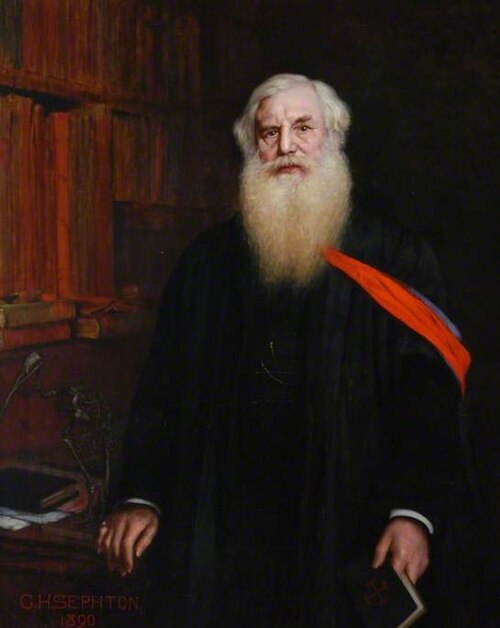 Canon Tristram (1822–1906), 1890, George Harcourt Sephton