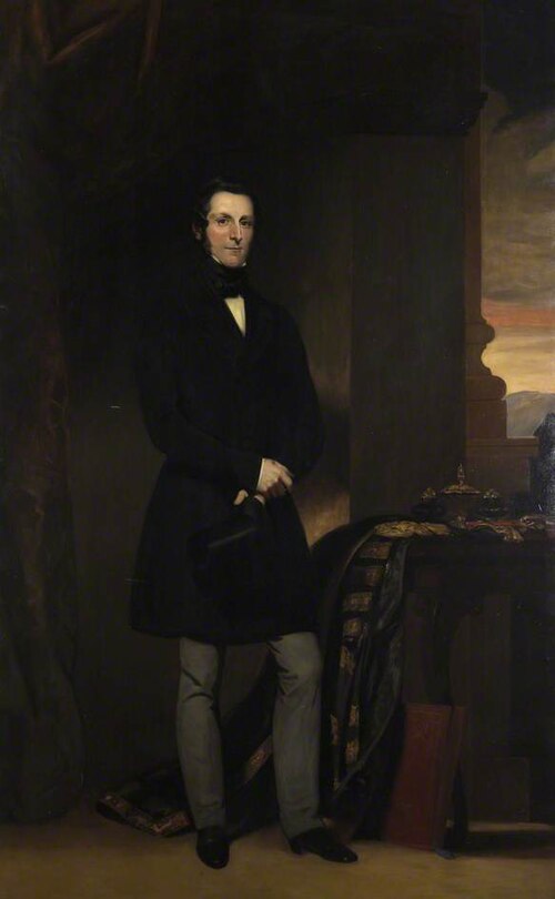 James Andrew Broun-Ramsay (1812–1860), 1st Marquis of Dalhousie, Governor General of India (1848–185, 1905, George Harcourt Sephton