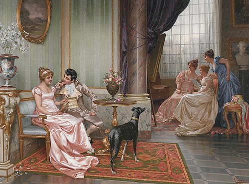 Admiration, 1900, Vittorio Reggianini