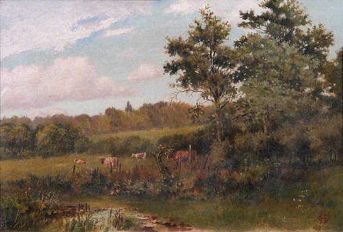 Grange Wood, Norwood, Croydon, Surrey, 1892, George Harris