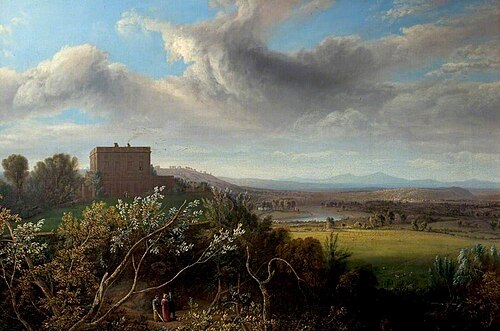 Nottingham Castle, 1832, John Rawson Walker