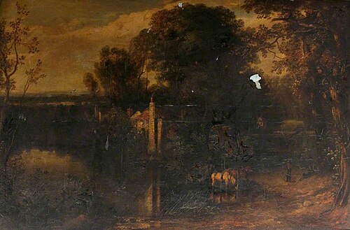 Papplewick Dam, Nottinghamshire, 1844, John Rawson Walker