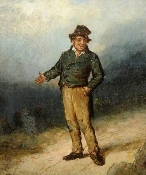 An Irish Character, , Charles Henry Cook
