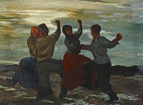Peasants Dancing, 1930, Vivian Forbes