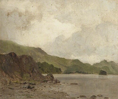 Derwentwater, 1890, John Relph Greenhow Grundy