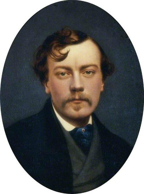 Self Portrait (?), 1865, George Hepper