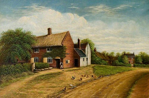 'Cock Bear Inn', Wash Lane, Nuneaton, Warwickshire, 1923, Charles Jacombs