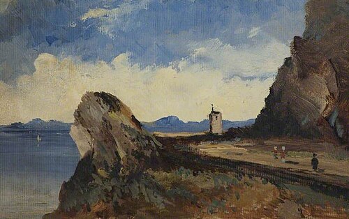 Near Old Nice, France, , George Hornblower Simms