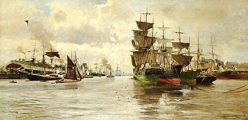 On the Clyde, 1887, Charles James Lauder