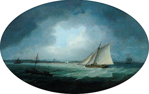 Plymouth Sound, Devon, 1787, Charles James Sartorius