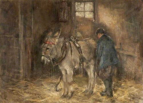 Getting Ready, 1916, George Jackson Hutchison