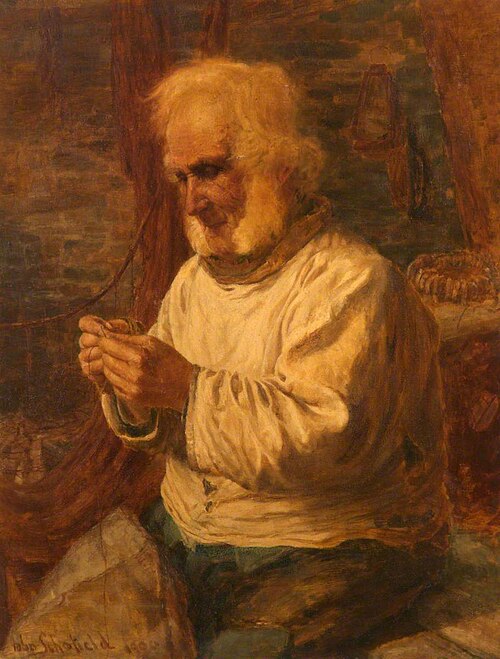 In a Little Difficulty, 1900, John Schofield