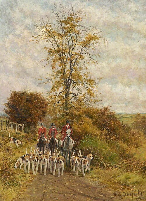 Going to the Meet, , John Schofield