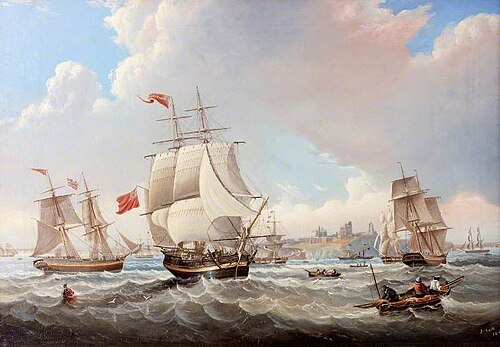 The Brig 'Margaret', 1845, John Scott