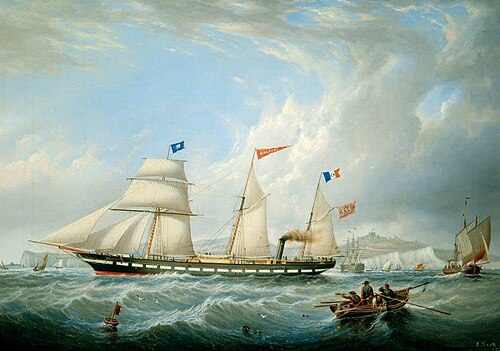 Sailing Ship*, 1855, John Scott