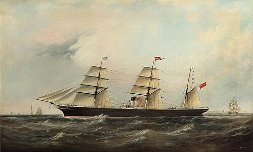 SS 'Scotland', 1865, John Scott