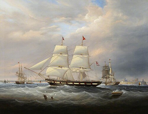 HMS Volage, 1850, John Scott