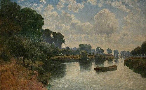 Kepax Ferry, Worcester, 1900, Walter Alfred Firkins