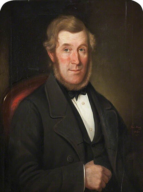 Thomas Hogg, 1860, John Shaw