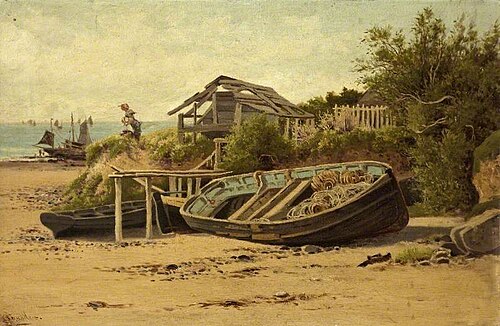 On the Cornish Coast, , Charles L. Saunders