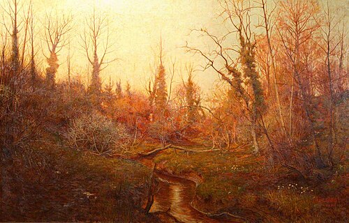 Woodland Scene with Stream and Daffodils, 1905, (Walter) Bertram Potter