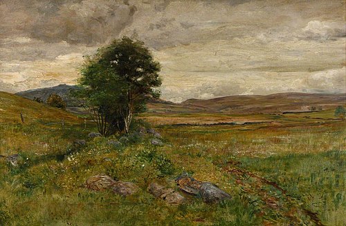 Moorland Landscape with a Tree, 1905, (Walter) Bertram Potter