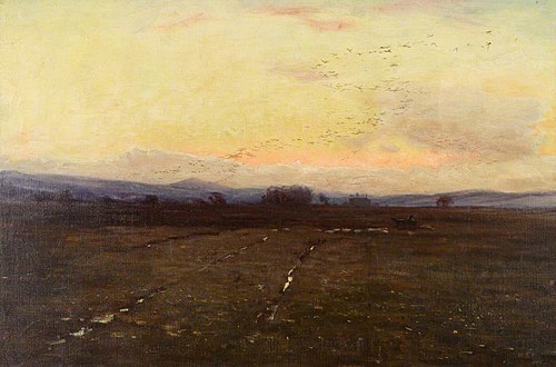 A Sunset with a Flight of Geese, 1900, (Walter) Bertram Potter