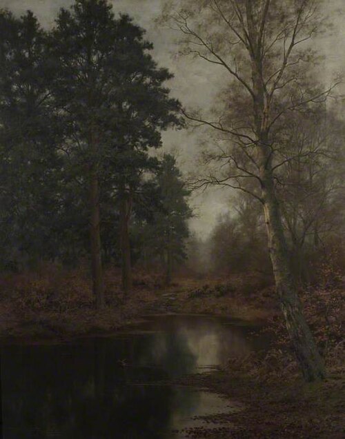 The Pool beneath the Pines, 1897, Walter Boodle