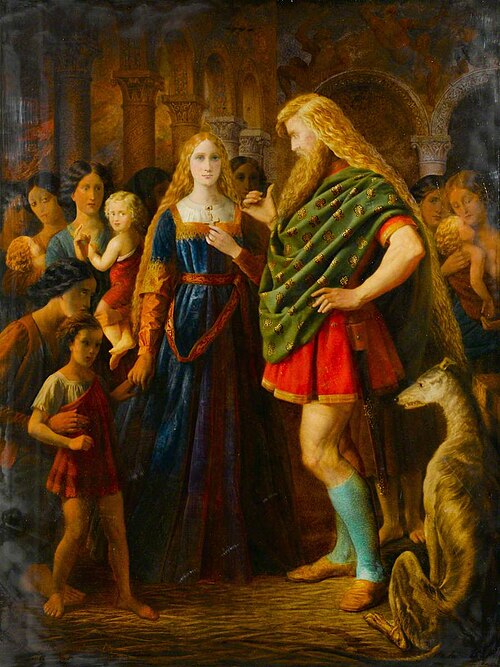 Lady Godiva and Earl Leofric, , John Skinner Clifton