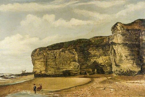 Holey Rock, Roker, Sunderland, 1885, John Smith