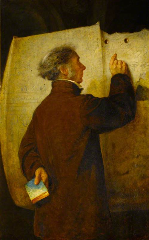 Joseph Bonomi, Curator of Sir John Soane's Museum (1861–1878), 1867, Charles Martin