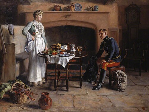 Home Sweet Home, 1890, Charles Martin Hodges