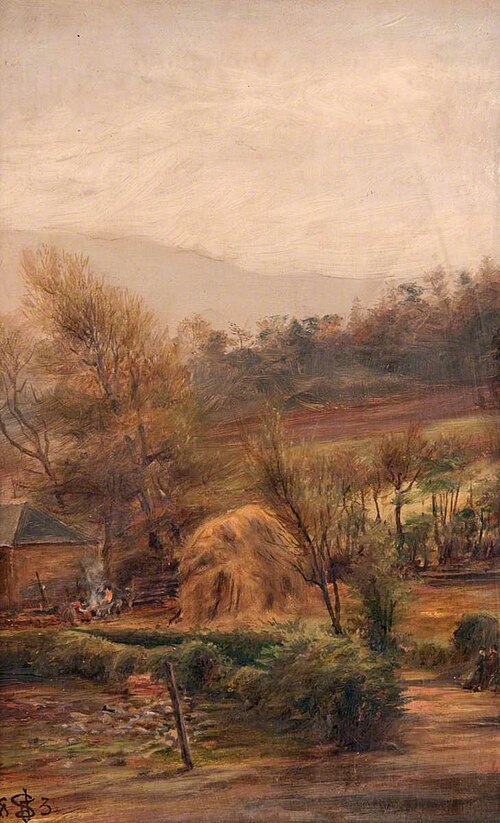 The Road to Warden's Farm, Finnart, 1883, John Stewart