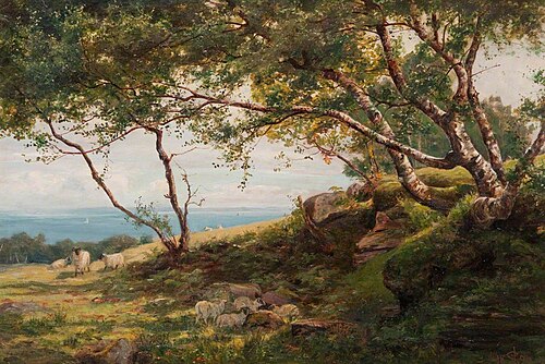 Above Corrie, Arran, 1890, John Stewart