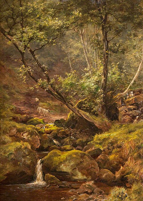An Arran Glen, 1895, John Stewart