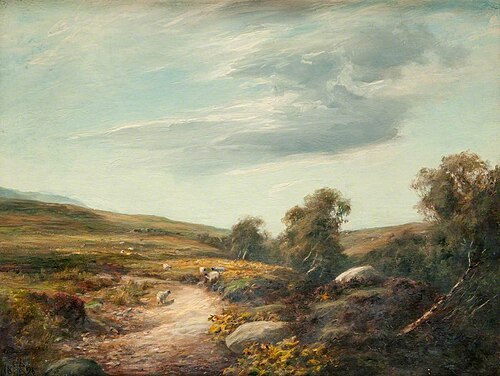 Above Corrie, Arran, 1896, John Stewart