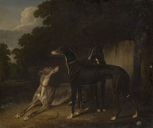 "Eos" with her Pups,"Timur" and "Mishka", 1841, George Morley