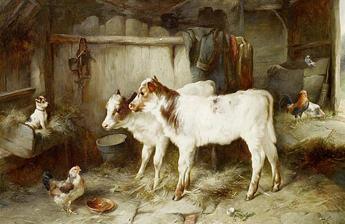 The dog in the manger, , Walter Hunt