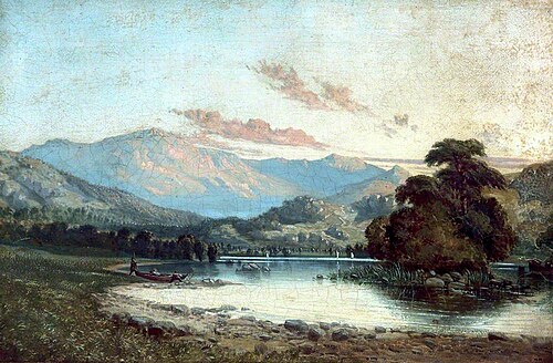 Rydal Water, Cumbria, 1856, Charles Pettitt