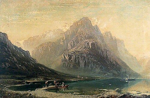 Lyster Fjord, Norway, 1874, Charles Pettitt