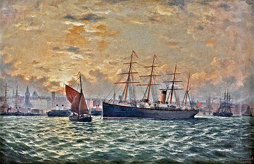 'Celtic' in the Mersey, , Parker Greenwood
